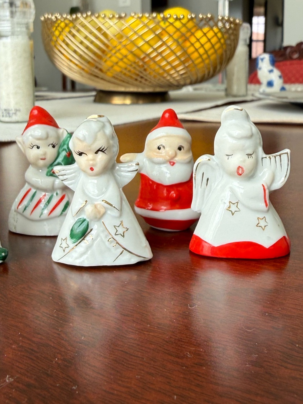 Vintage Christmas Placecard Holders - Set of 8 - Made in Japan - Picture 2 of 9